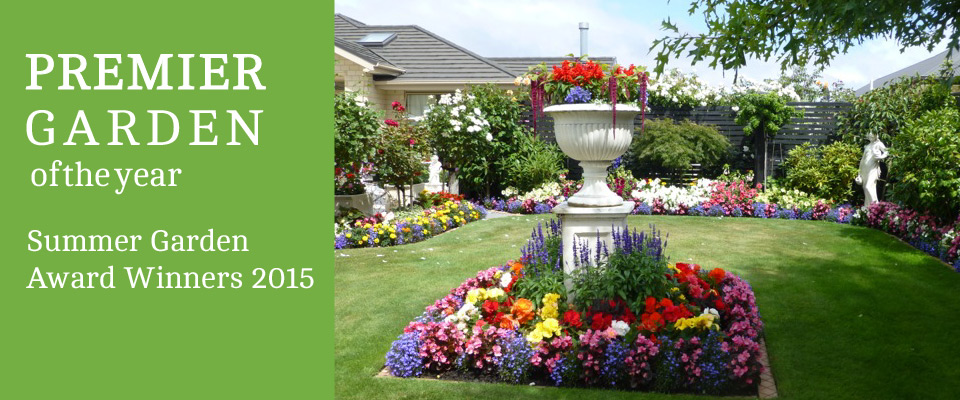 Congratulations to our Premier Garden Award Winner 2015
