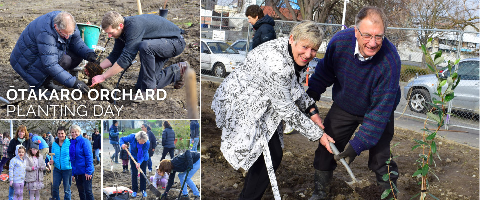 Ōtākaro Orchard Planting Day